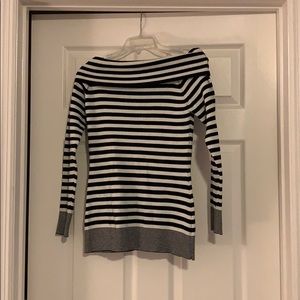 🍁🍂Striped Off the Shoulder Sweater🍂🍁